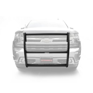 Chevrolet Silverado 1500 Grille Guard - Front - Go Rhino - 3000 Extreme Series StepGuard - Textured Black - `19-`20